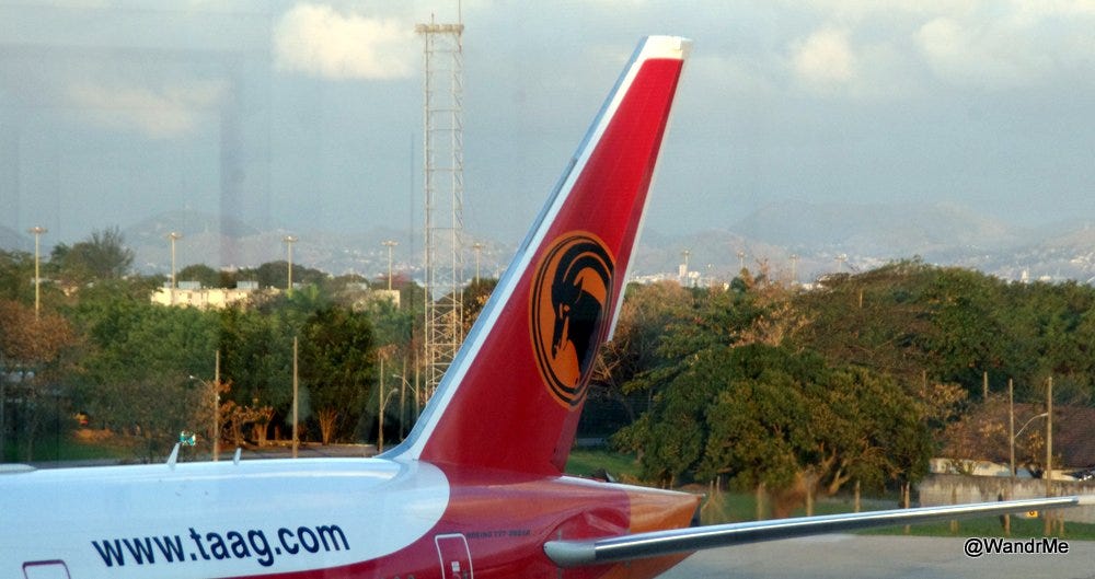 Emirates TAAGs out in Angola