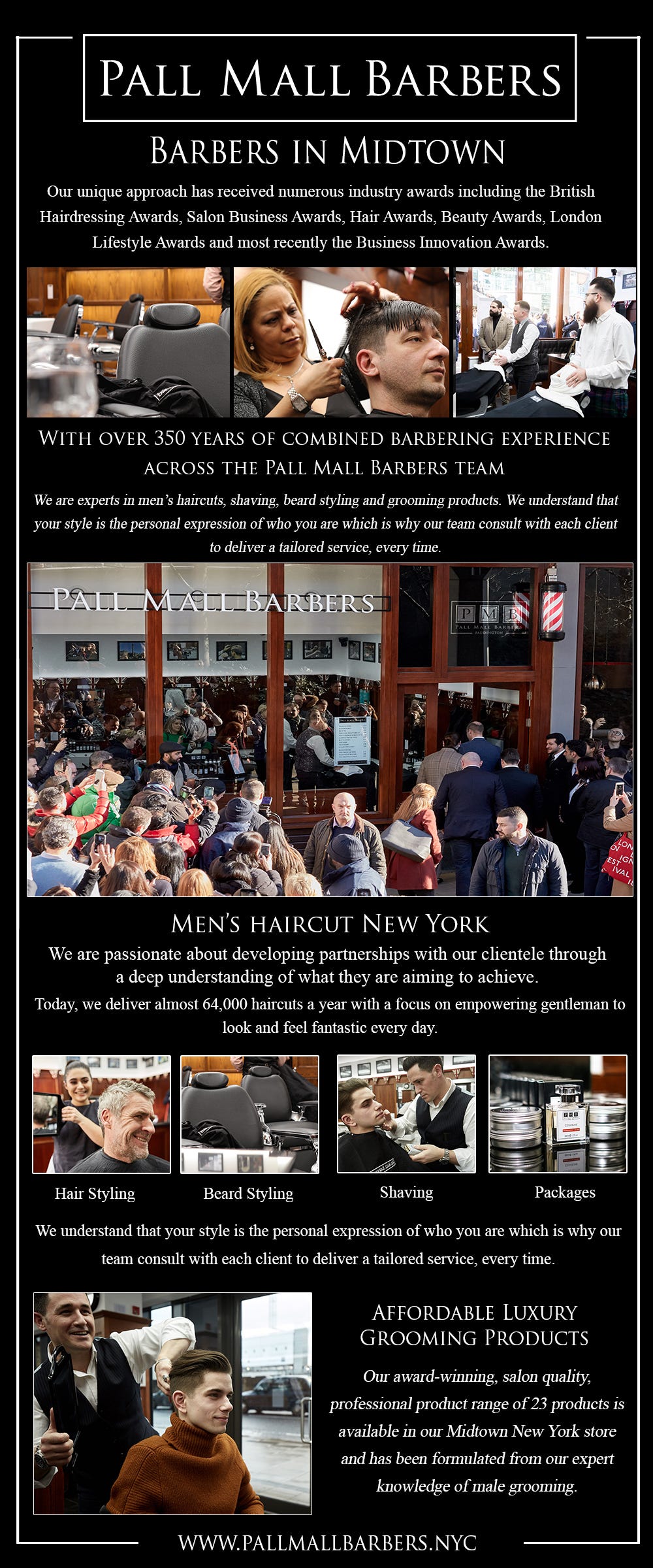 Men’s Haircut In NYC. Best barbers in NYC gives the freshest… by Pall
