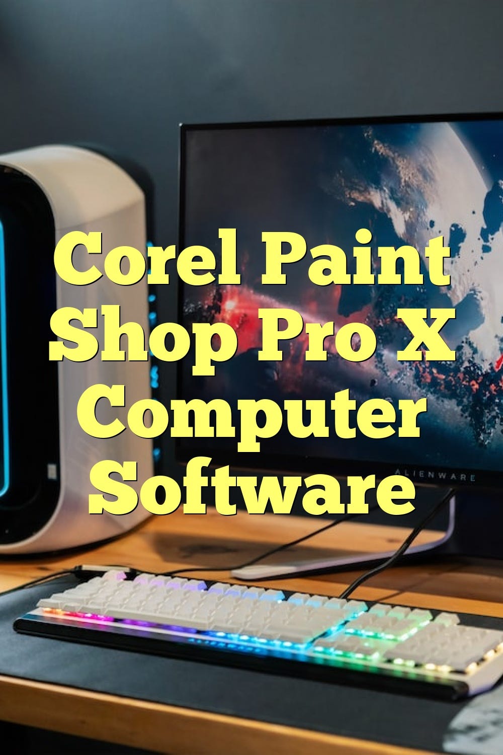 Corel Paint Shop Pro X Computer Software by
