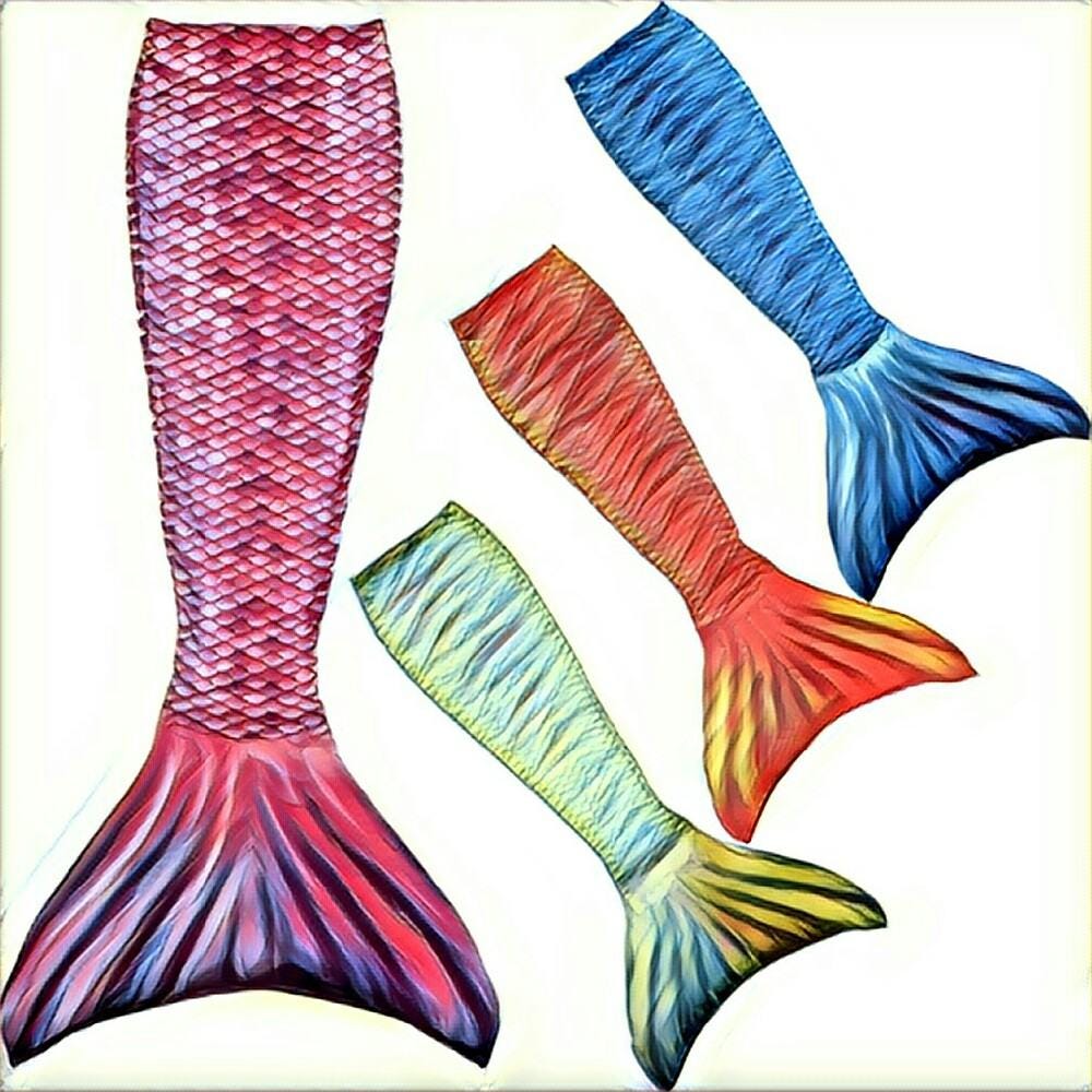Silicone mermaid tails for sale - Mermaid Kat