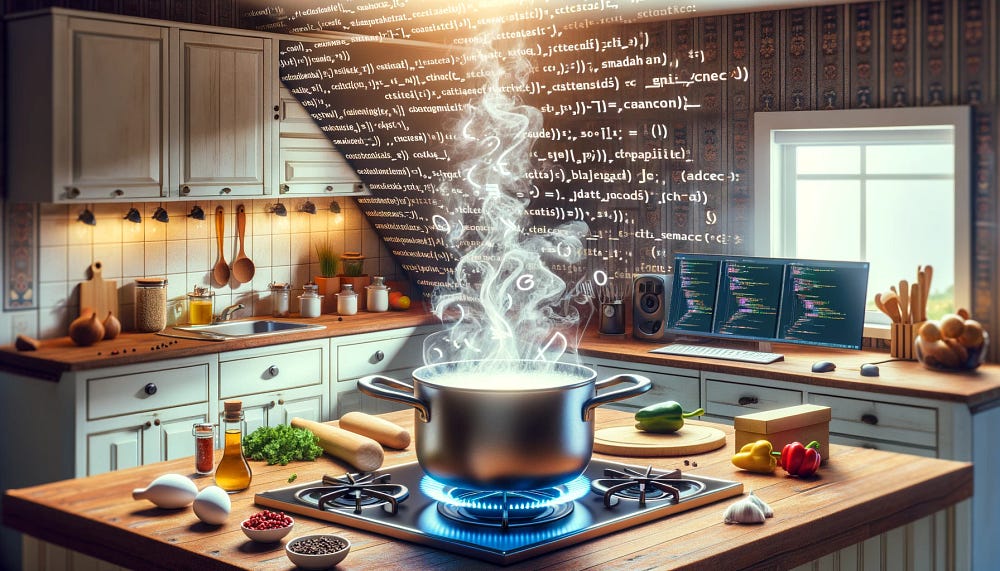 Coding is Like Cooking; ChatGPT for Coding is Like Kindle for Cooking!
