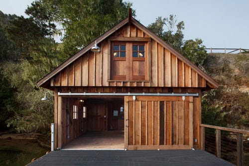 A Modern-Rustic Pole Barn for the Avid Fisherman, Incred-I-Box