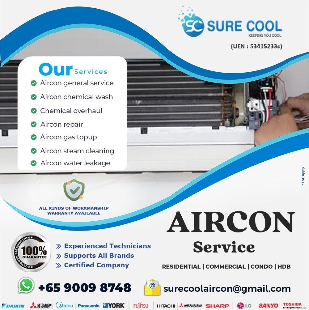 Surecool Aircon — Aircon Service- Free Quotation | by Surecoolaircon ...