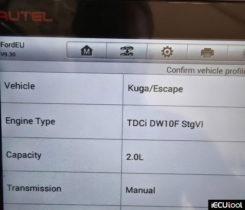 Foxflash Read and Write Ford Kuga DCM6.1 ECU via OBD