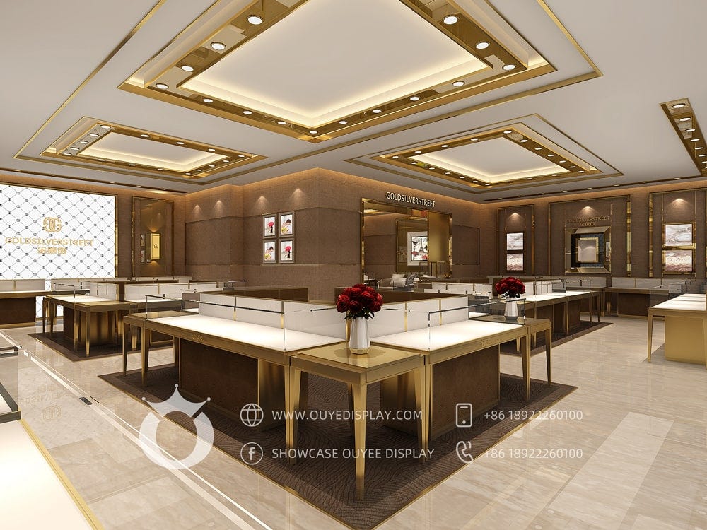 Jewelry Store Decoration Design Plan To Increase Turnover By 100 by