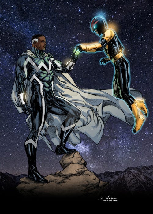 Blue Marvel is THE FIRST Black Superhero in the Marvel Universe | by  Reginald McKie | The Brothers | Medium