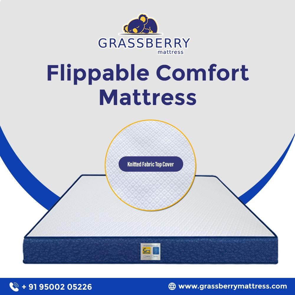 Smart Sleep Solutions Grassberry Mattress’s DualSided MediumSoft Mattress Sets a New Trend