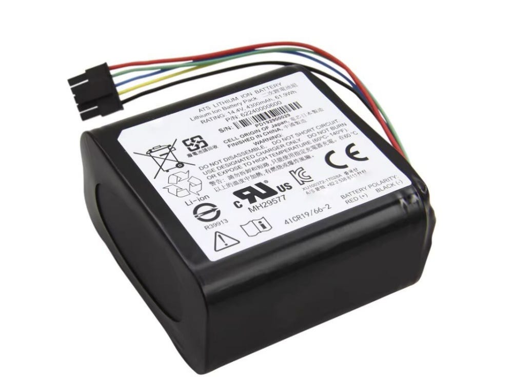 ZIMMER ATS2200 akku 4300mah 14.8V für ZIMMER ATS2200TS 4000TS 62240000600 Pneumatic Tourniquet