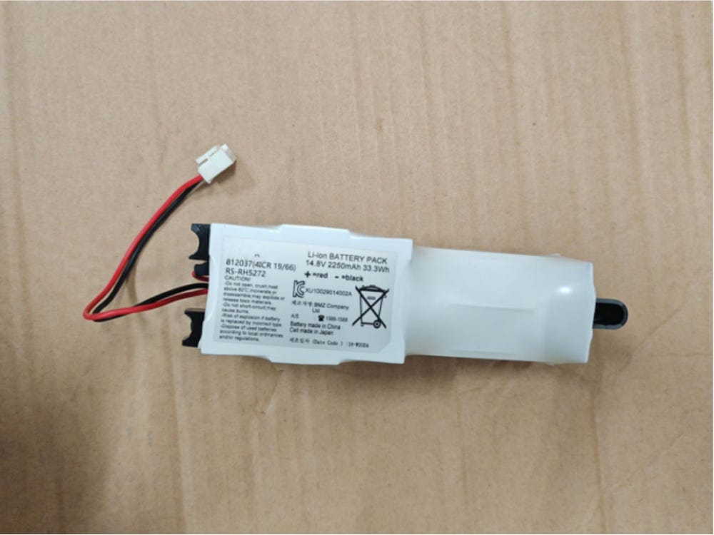 Remplacement de la batterie pour BMZ 14.8V 2250mAh/33.3Wh RS-RH5272 812037