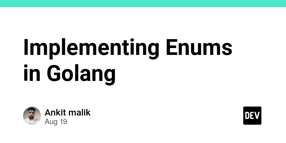 Implementing Enums in Golang. Introduction by Ankit Malik Medium