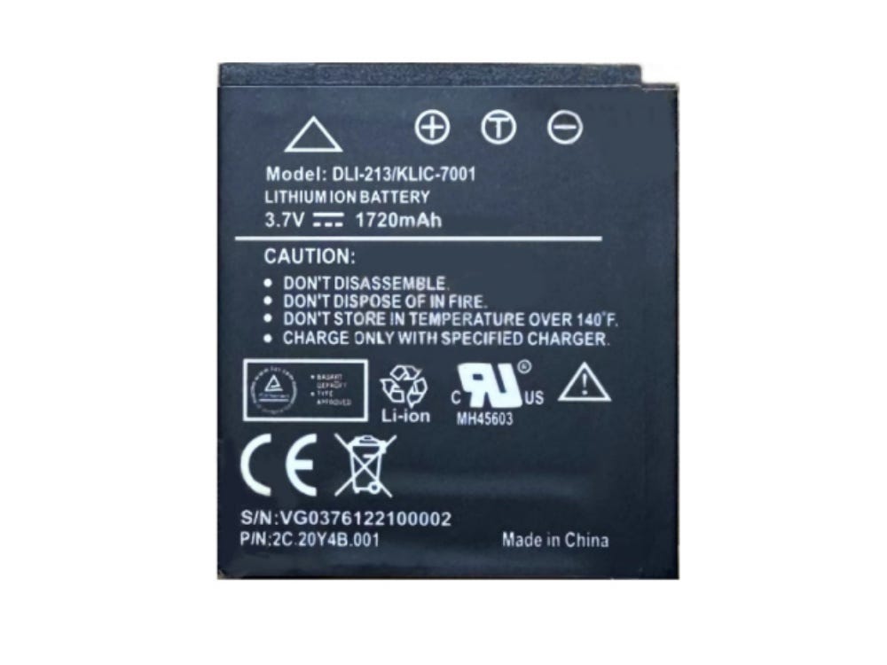 Ersatzakku BENQ DLI-213 3.7V 1720mAh Akku