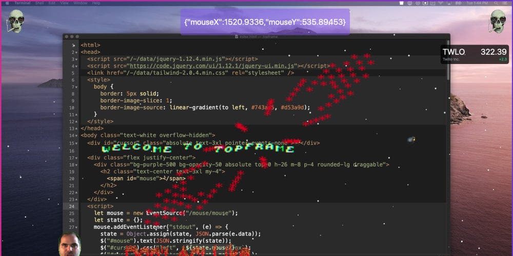 Customize your computer screen with HTML and JavaScript | by Jeff ...