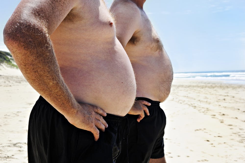 Cum On Nude Beach - How to Make Your Dad Bod Work for You | by Brian VanHooker | MEL Magazine |  Medium