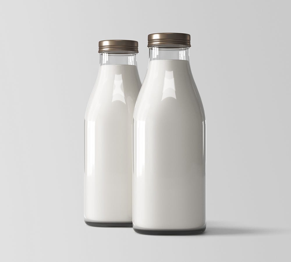 183+ Free Download Famous Glass Bottle W/ Milk Mockup 2024 Psd Template ...