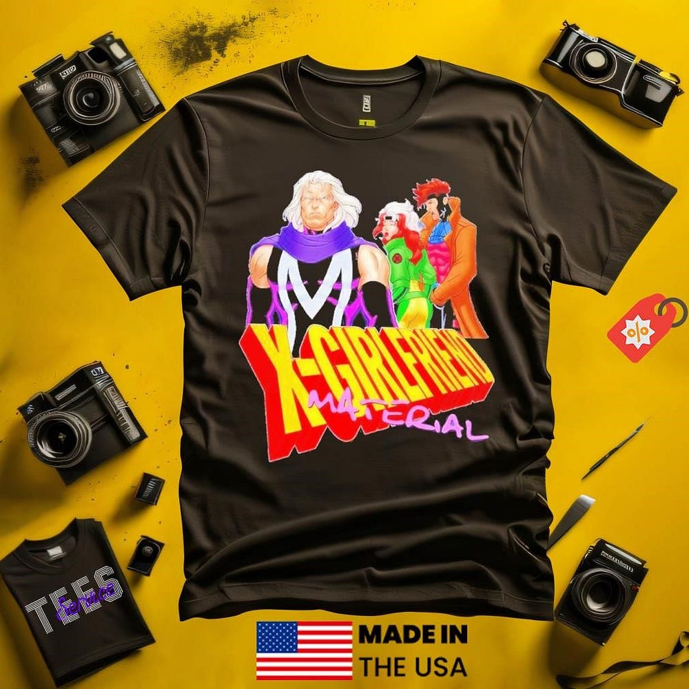 Premium X Men X Girlfriend Material Magneto Rogue and Gambit distracted ...