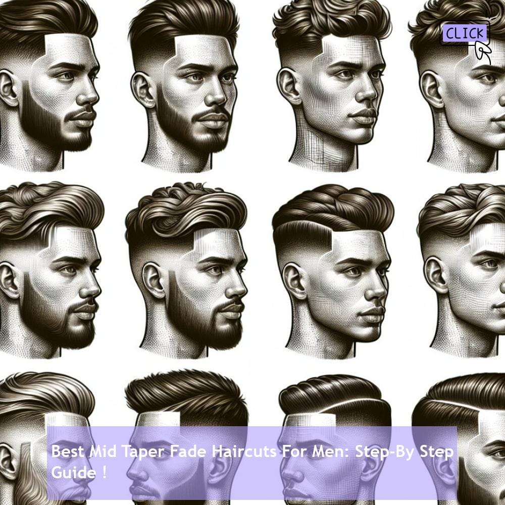 20+ Mid Taper Fade Haircuts for Men: Step-by Step Guide ! -  Cutesunshine.com-Recipes | Health | Moms | Beauty - Medium