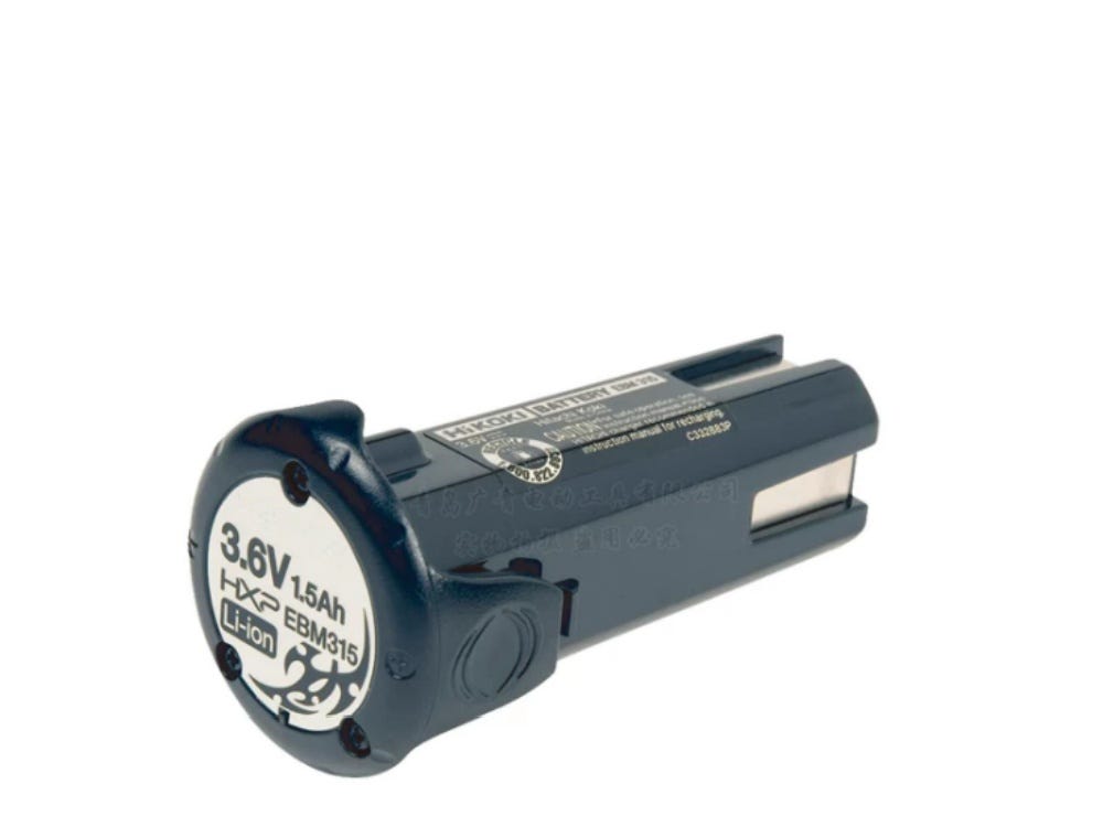 HITACHI EBM315 batería 1500mah/1.5Ah 3.6V para Hitachi NT65GS, NT65GB, NT65GA, NT50GS