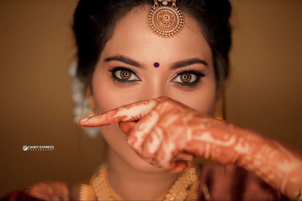 Bride Model Makeover Photography Chennai