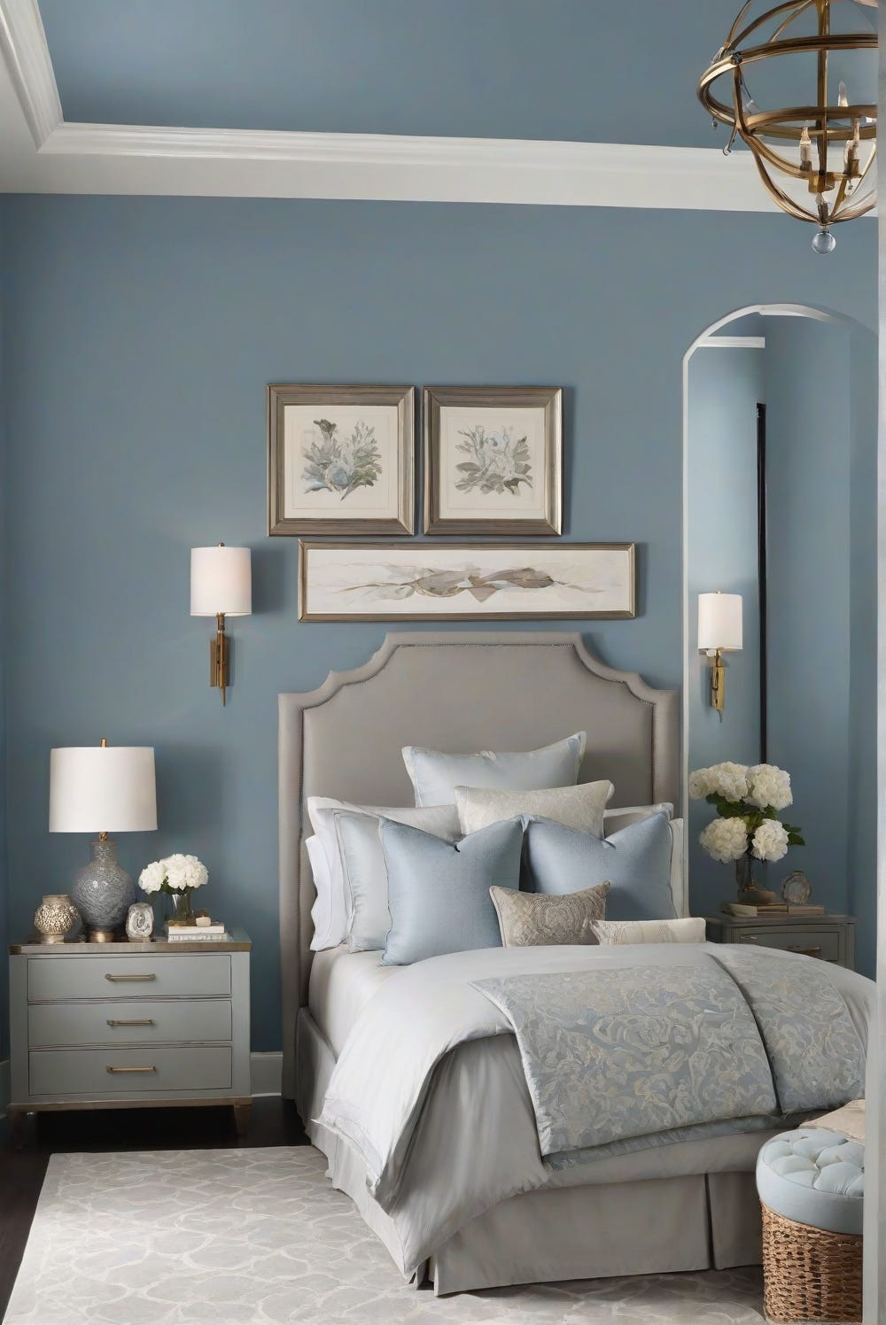 Buxton Blue (HC149) Classic Blue Hues for Your Sophisticated Bedroom