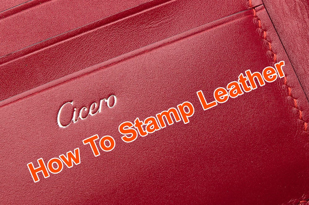 How To Stamp Leather. How to stamp leather be a fun way to… by