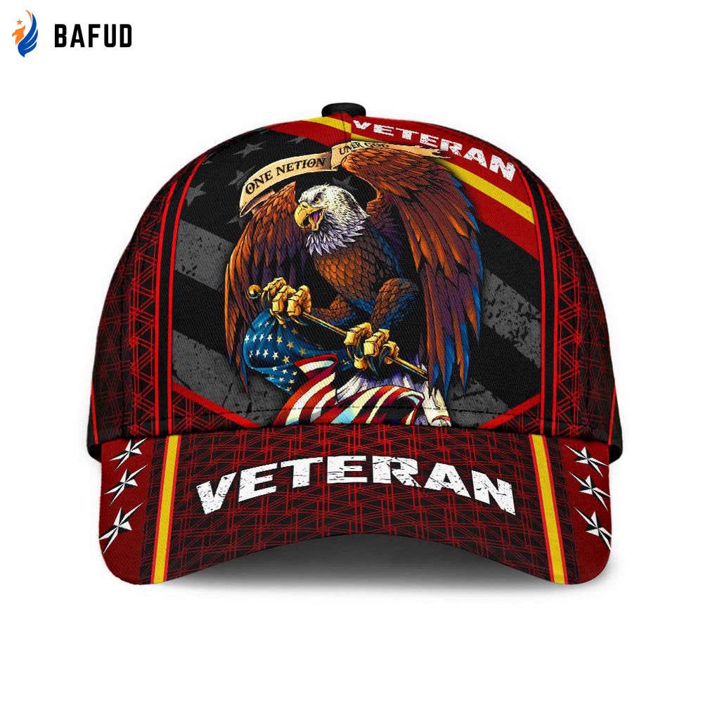 US Veteran Trucker Classic Cap