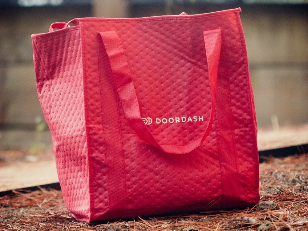 Free Hand Sanitizer And Masks For DoorDash Couriers, COVID19 Beckman
