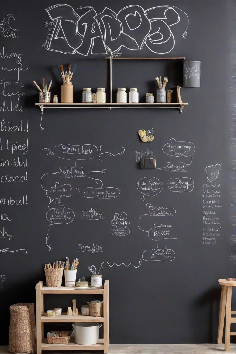 Chalkboard paint colors discount