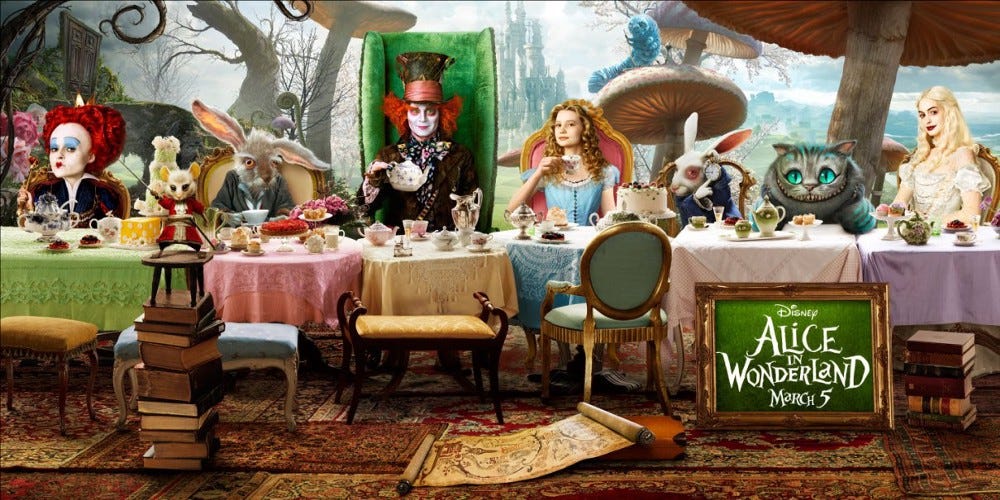 Tim Burton's “Alice in Wonderland”, by Jerry Griswold