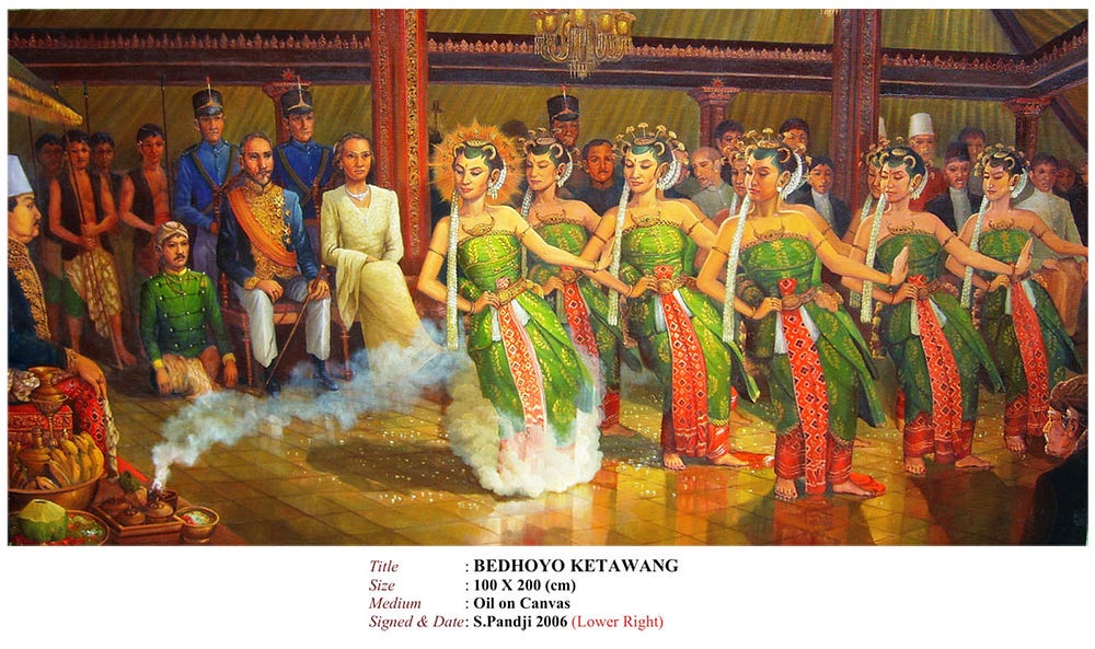 Tari Bedhaya Ketawang (Sumber: S. Pandji)