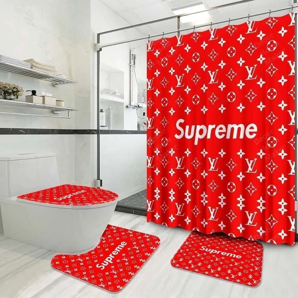 Louis Vuitton Bathroom Set Bath Mat Home Decor Luxury Fashion Brand  Hypebeast AN, by SuperHyp Store, Oct, 2023