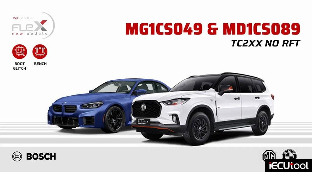 Flex Boot Glitch Update BMW Isuzu MG1CS049 MD1CS089 Unlocking
