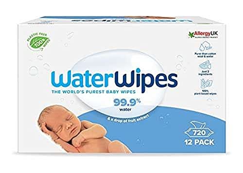 New Sealed 2 packs Baby Water Wipes The World's purest Baby Wipes