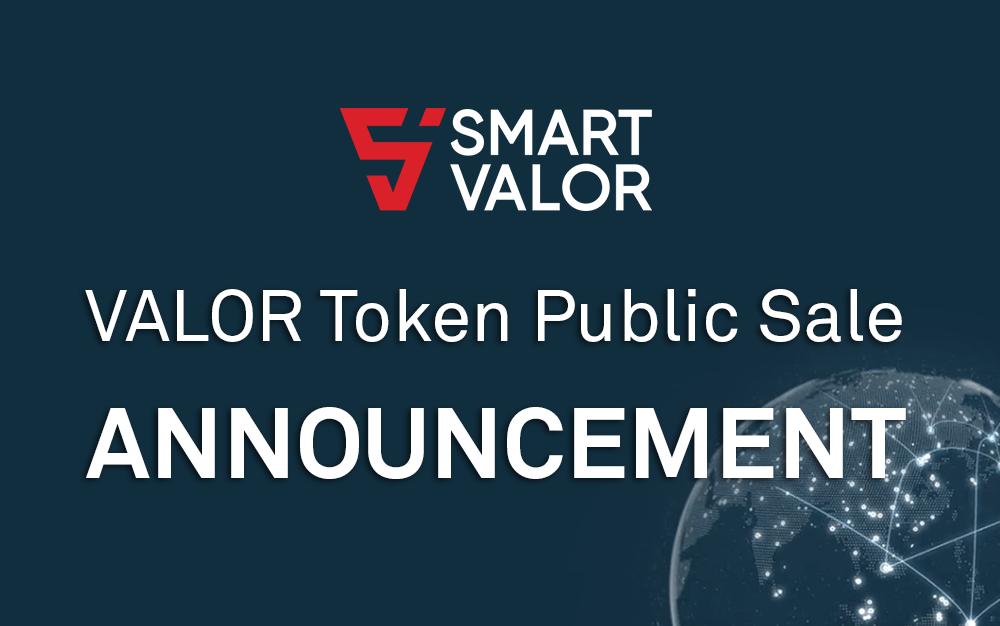 SMART VALOR Platform is Live! - The start of something special