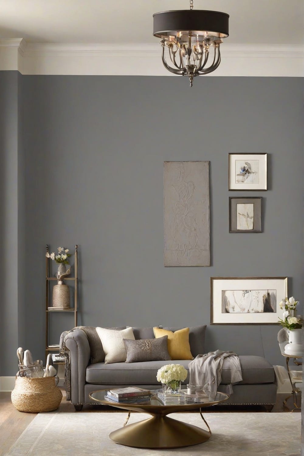 Living Room Walls: Pewter Cast SW 7673 is a versatile hue that ...