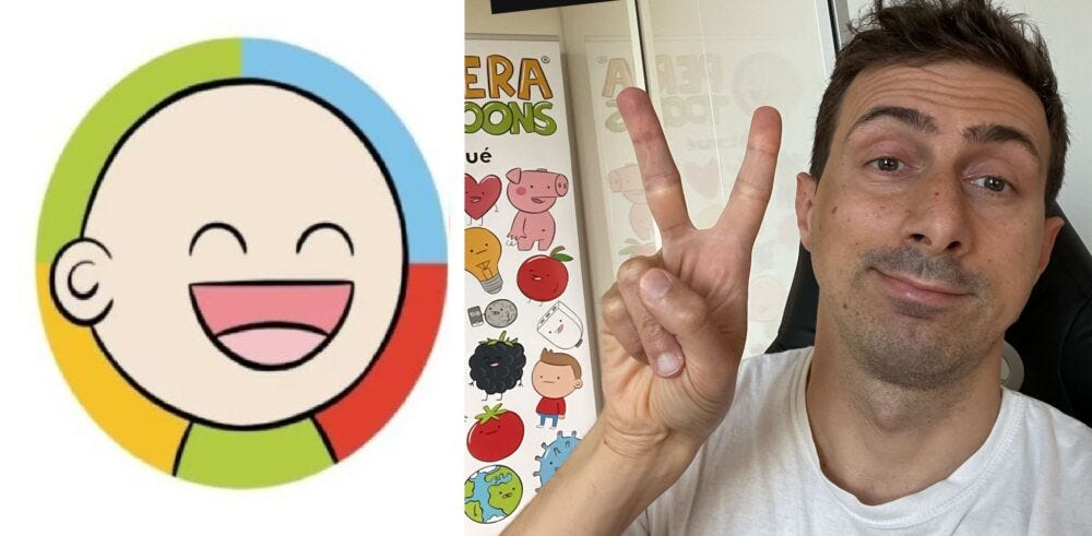 Pera Toons debutta in tv: «Mi sento Superman, ma resto Clark Kent»