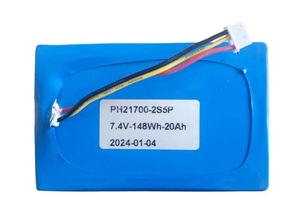 HIKVISION PH21700–2S5P batería 20000mAh/148Wh 7.4V para HIKVISION PH21700–2S5P
