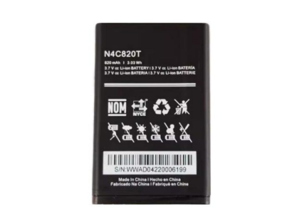 Acheter BLU N4C820T BLU 3.7V 820mAh/3.03Wh Batterie