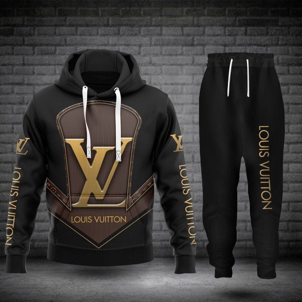 Louis Vuitton Sweatpants Hoodie Combo Luxury Fashion Outfit GB, by  SuperHyp Store