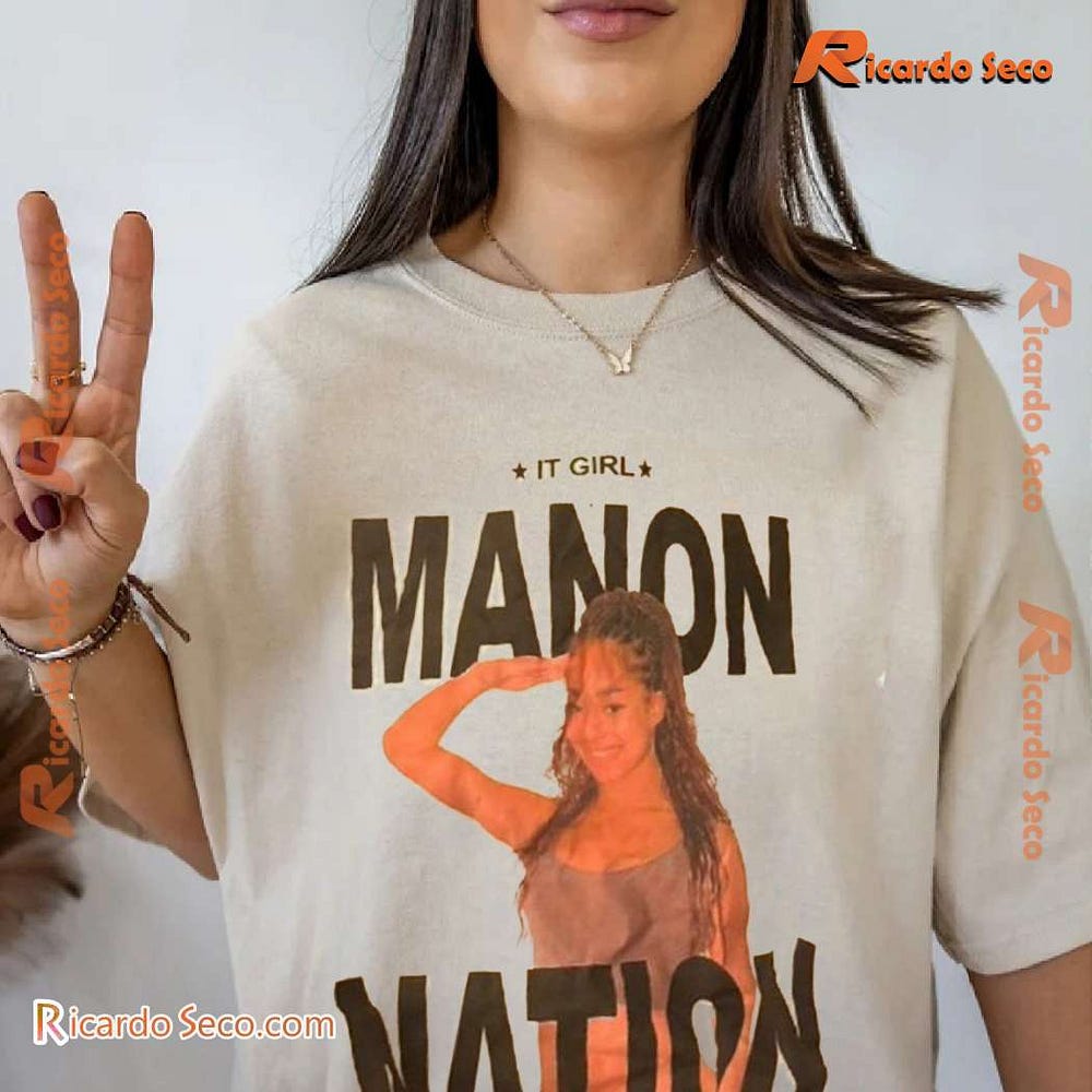 Manon Nation: Show Your Love with This Graphic Classic Tee