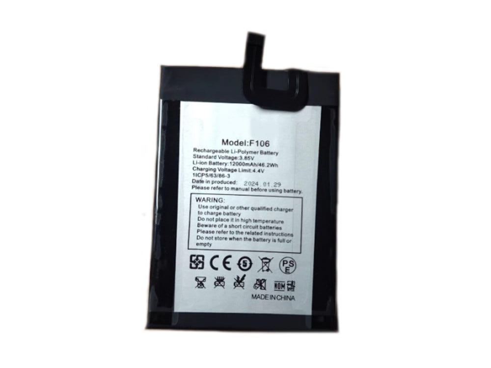 Telefoon batterij F106 voor FOSSiBOT F106/F106 Pro