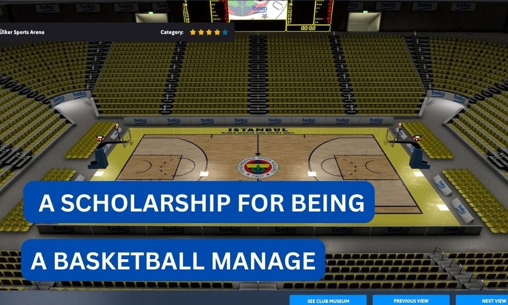 Can you get a scholarship for being a basketball manager? Digital
