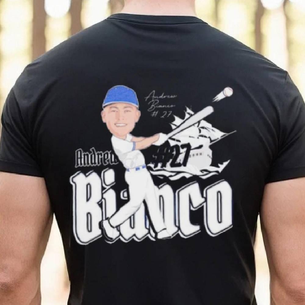 Andrew Bianco Seton Hall Pirates Baseball Signature Shirt