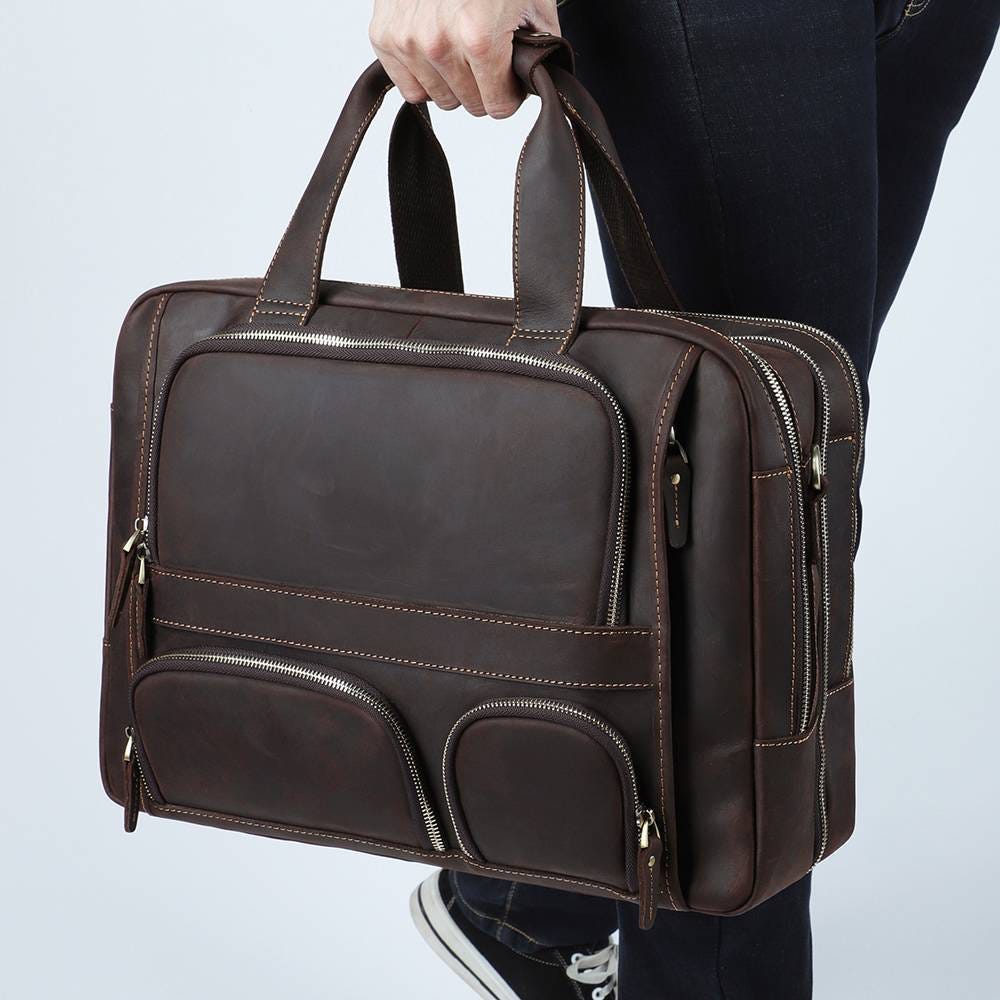 Generic Executive Office Bag Unisex Briefcase Office Shoulder Bags