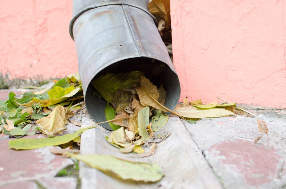 Clogged Downspout Causes and How to Unclog a Downspout My Gutter