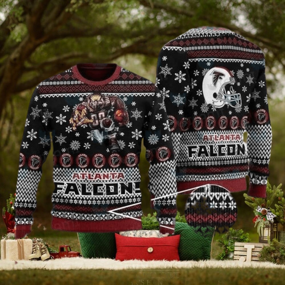 atlanta falcons ugly sweater
