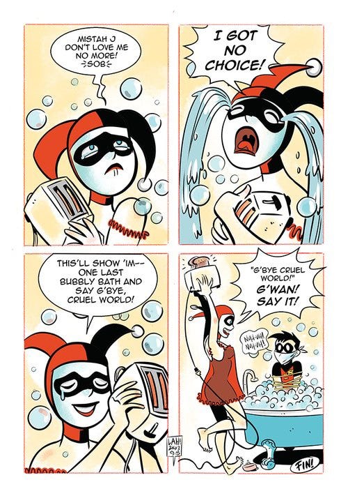 Comics Artist Lea Hernandez Tackles DC's Controversial 'Naked Harley Quinn  With A Toaster' | by Hubert Motley Jr | Medium