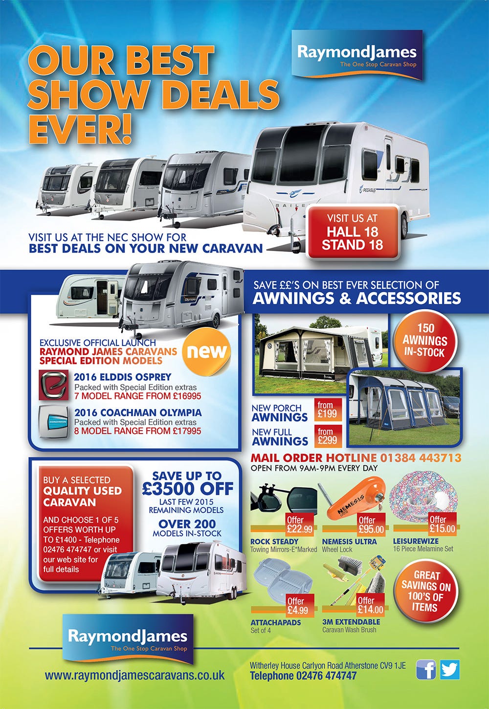 The Caravans of Warwickshire. Touring caravans is not are not a new