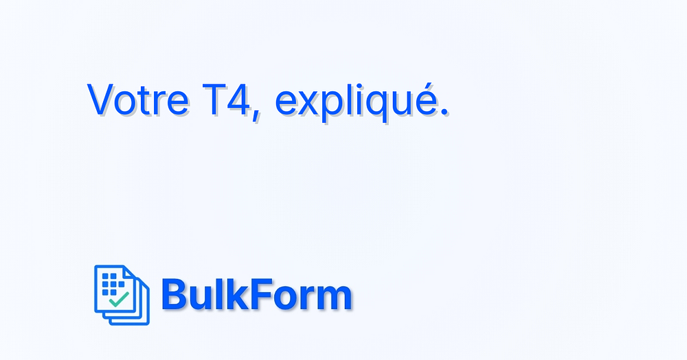Tout Savoir Sur Votre T4