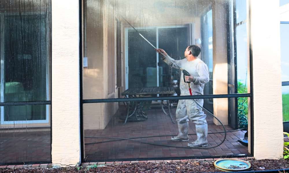 How To Clean A Screened In Porch. Cleaning a screenedin porch can be a