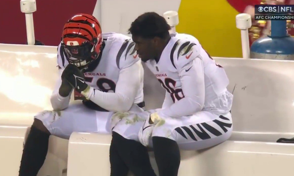 We’ve all been Joseph Ossai. The AFC Championship was brutal for the
